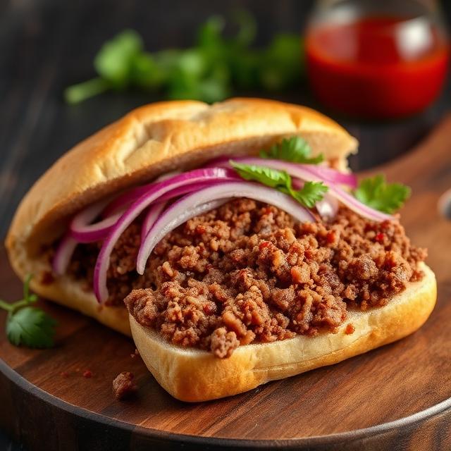 Sandwich Viande Hachée